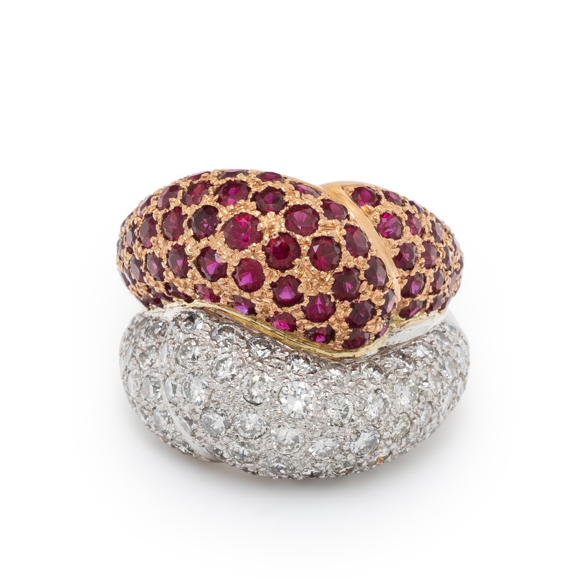 RUBY AND DIAMOND RING