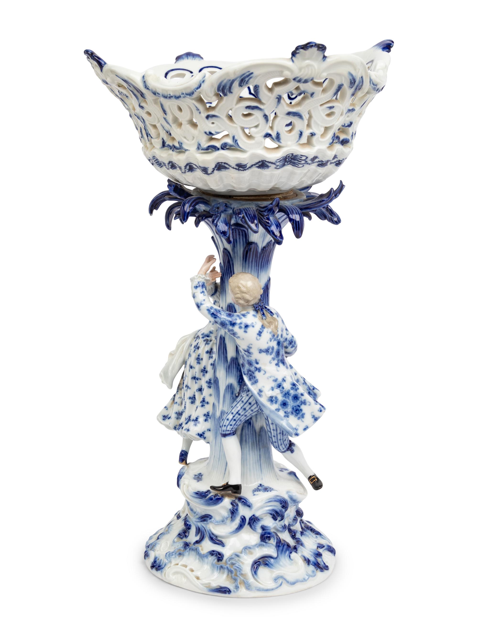 A Meissen Porcelain Centerpiece