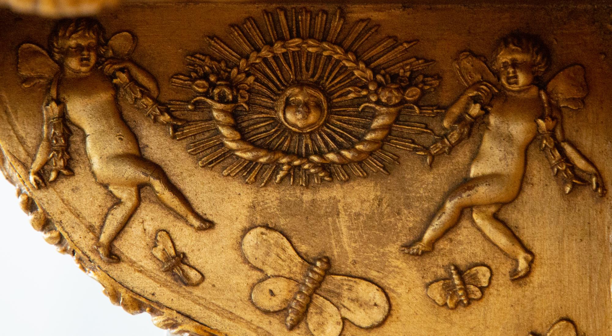 A Rococo Style Carved Giltwood Wall Bracket