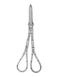 An English Silver Grape Shears