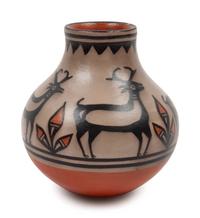 Polychrome Jar, with Deer