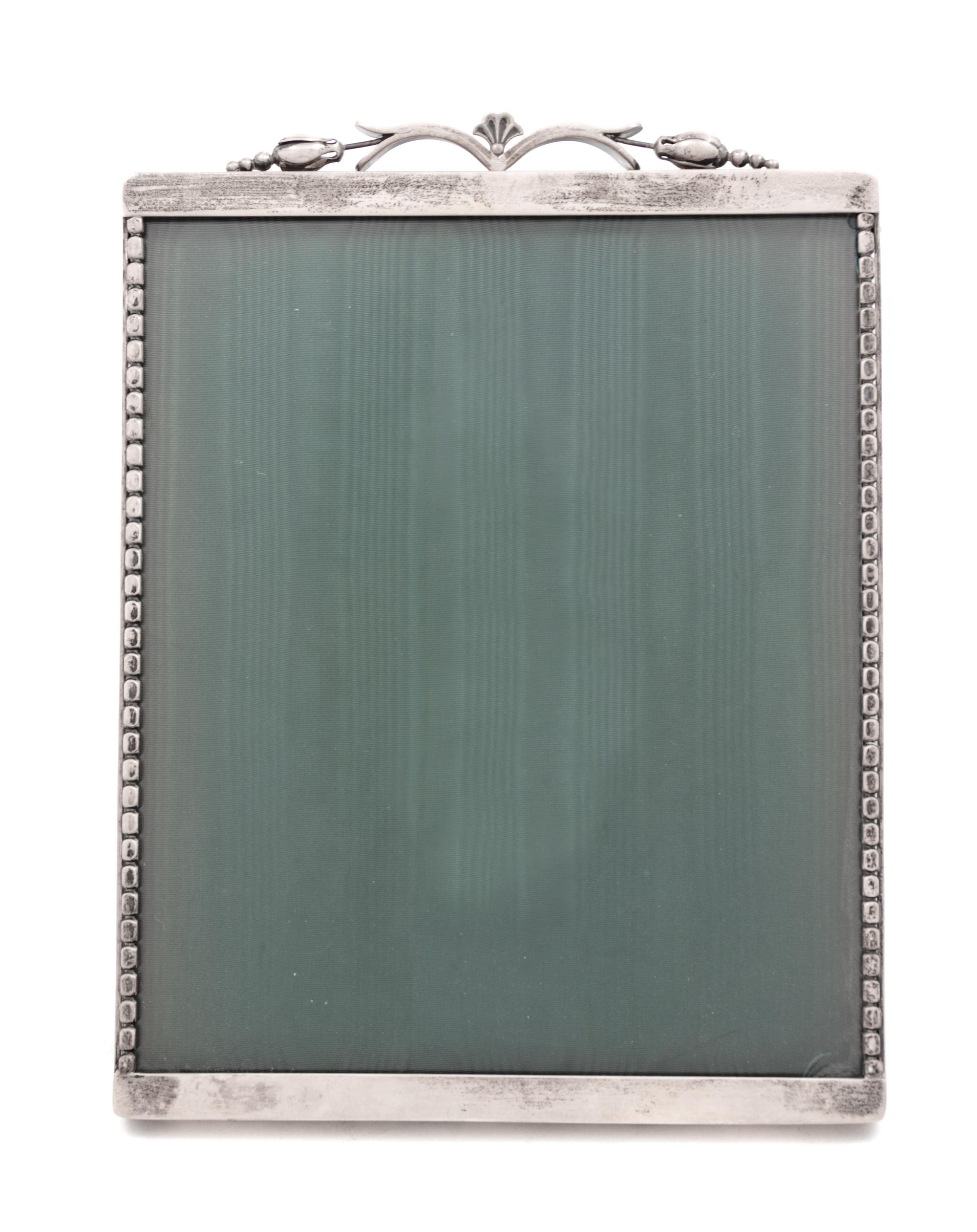 An Alphonse LaPaglia Silver Picture Frame