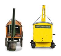 Four Pressed Steel Toy Construction Vehicles