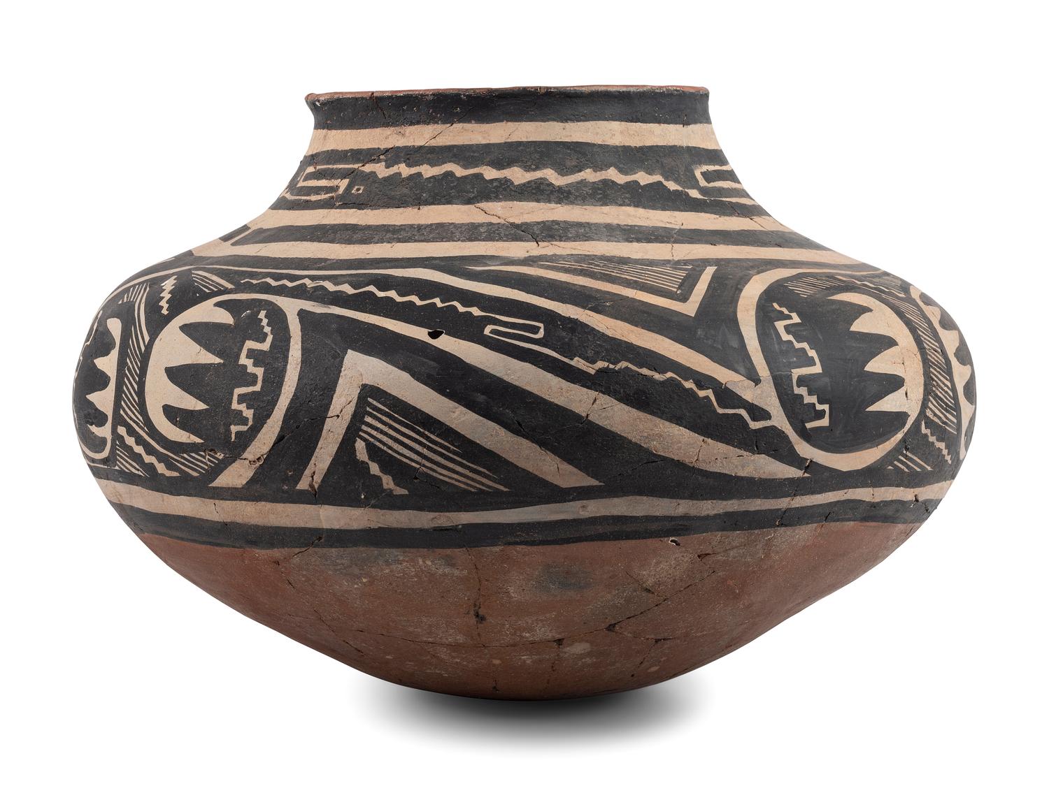 Salado Polychrome Storage Jar