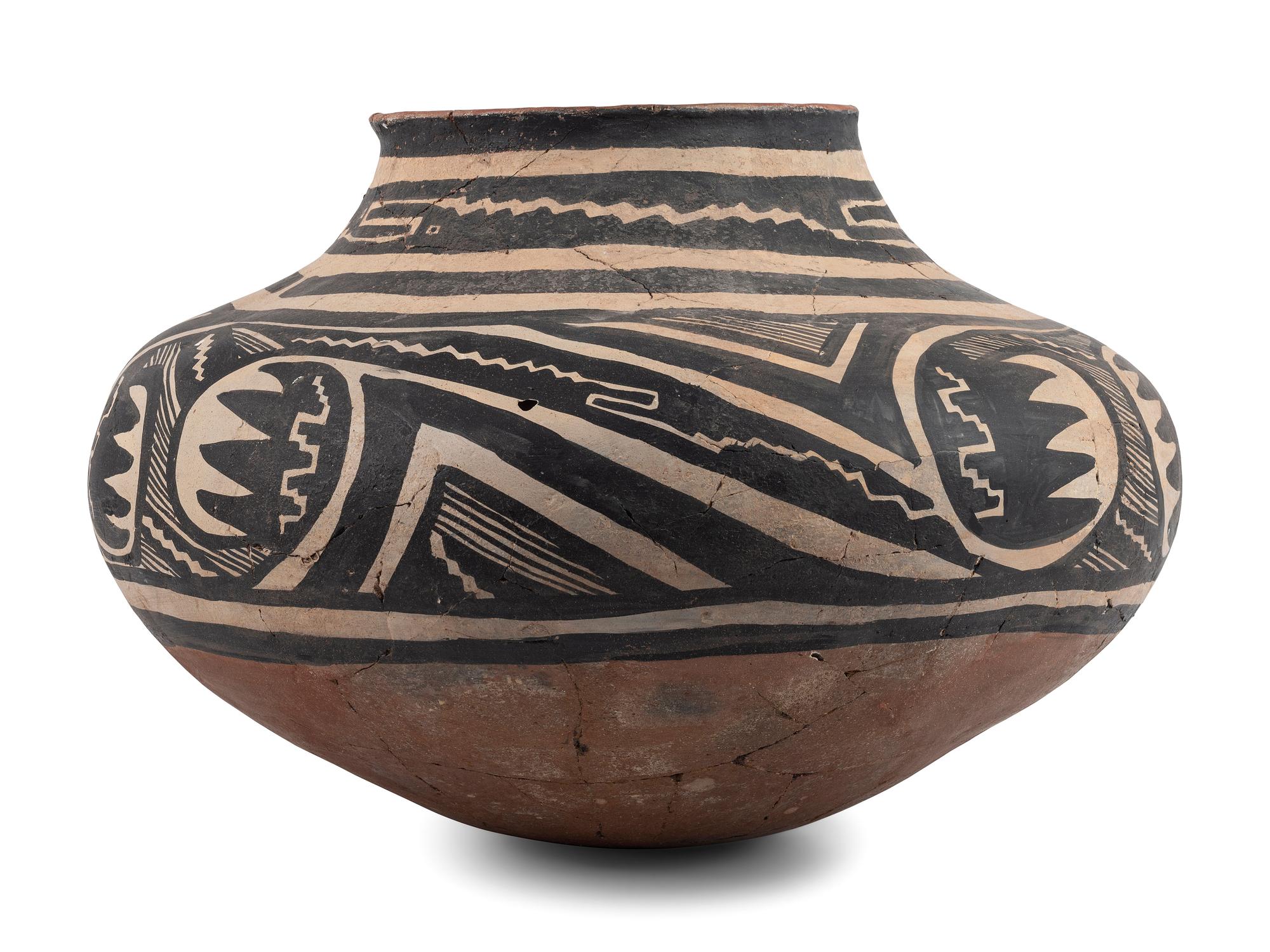 Salado Polychrome Storage Jar