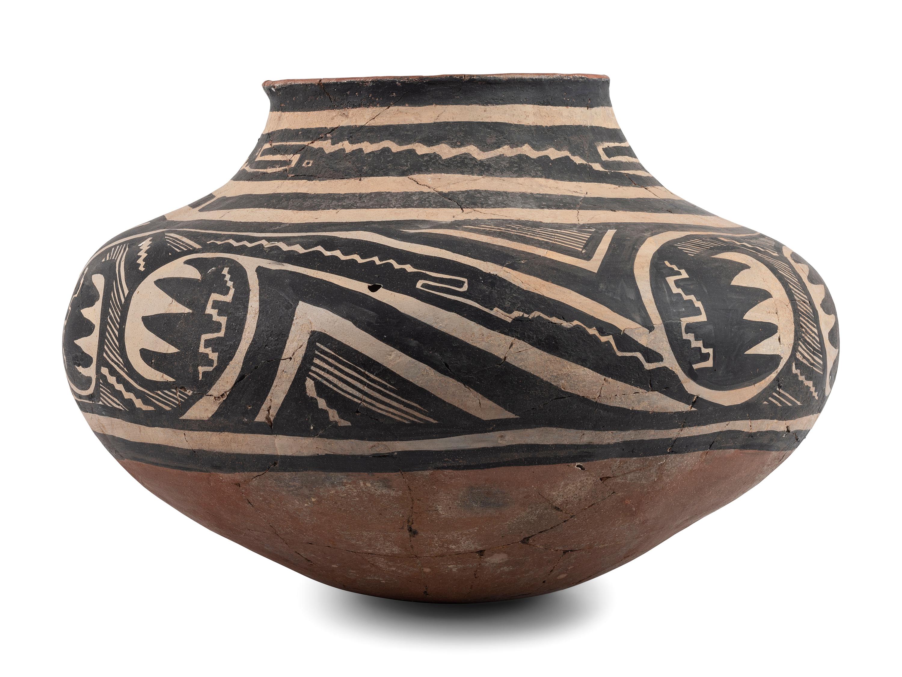 Salado Polychrome Storage Jar