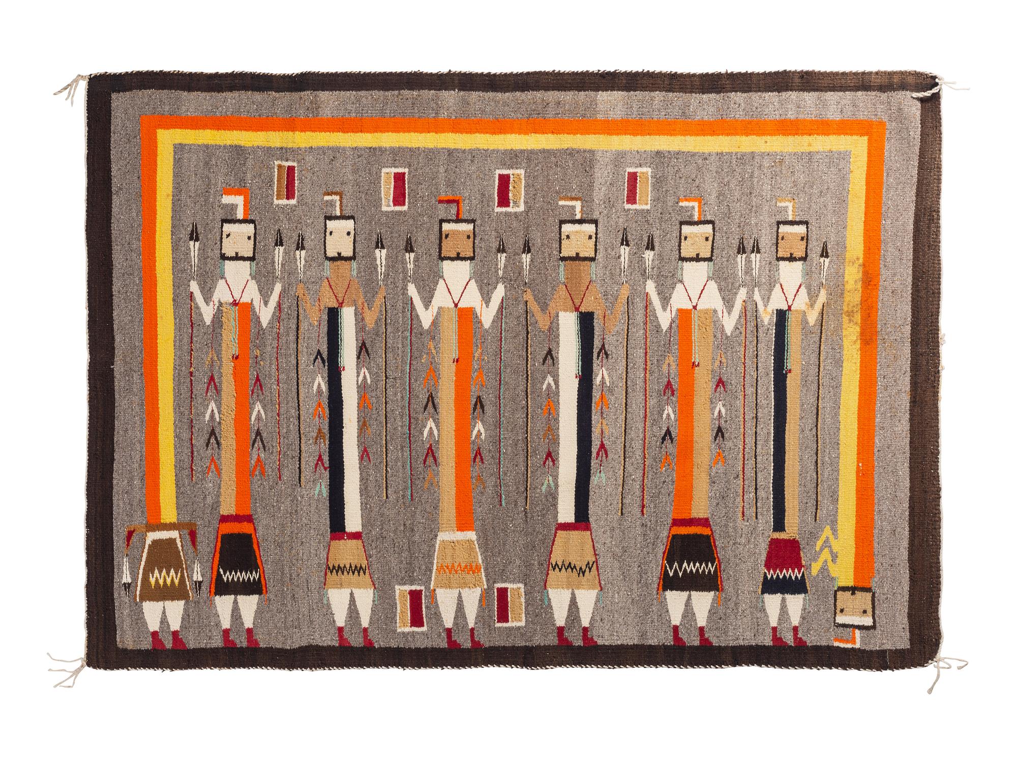 Navajo Yei Weaving / Rug