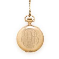 Waltham, Gold-Filled Pocket Watch and Chain