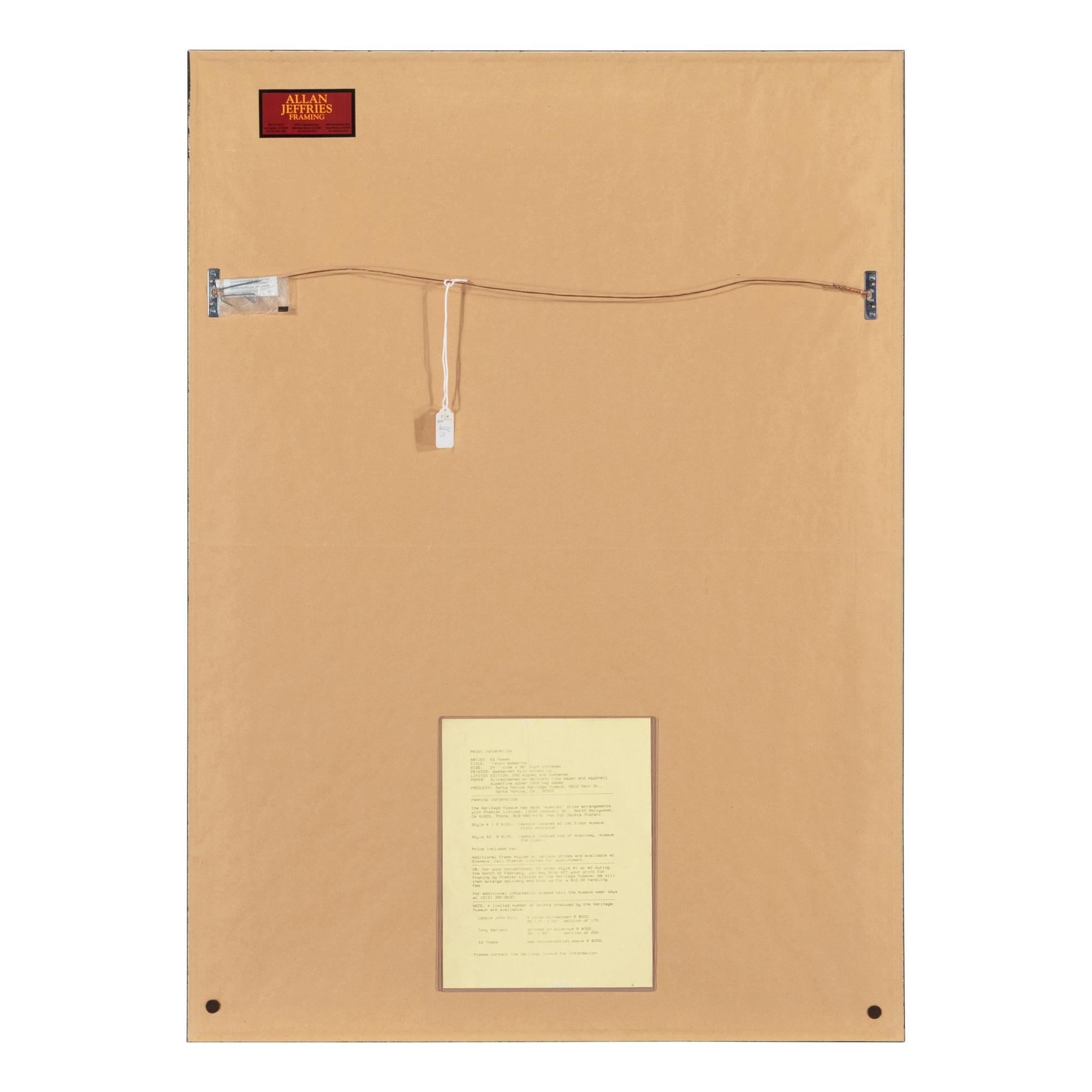 Ed Moses (American, 1926-2018) — Ikuru speak-no , 1990