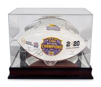 A Joe Burrow Signed Autograph LSU 2020 National Champions Football,
