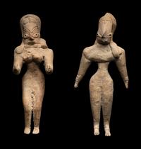 A Pair of Indus Valley Terracotta Figures