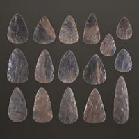 Hopewell Cache Blades, Longest 5-3/8 in.