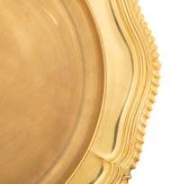A Set of Eight Gilt Silver-Plate Chargers