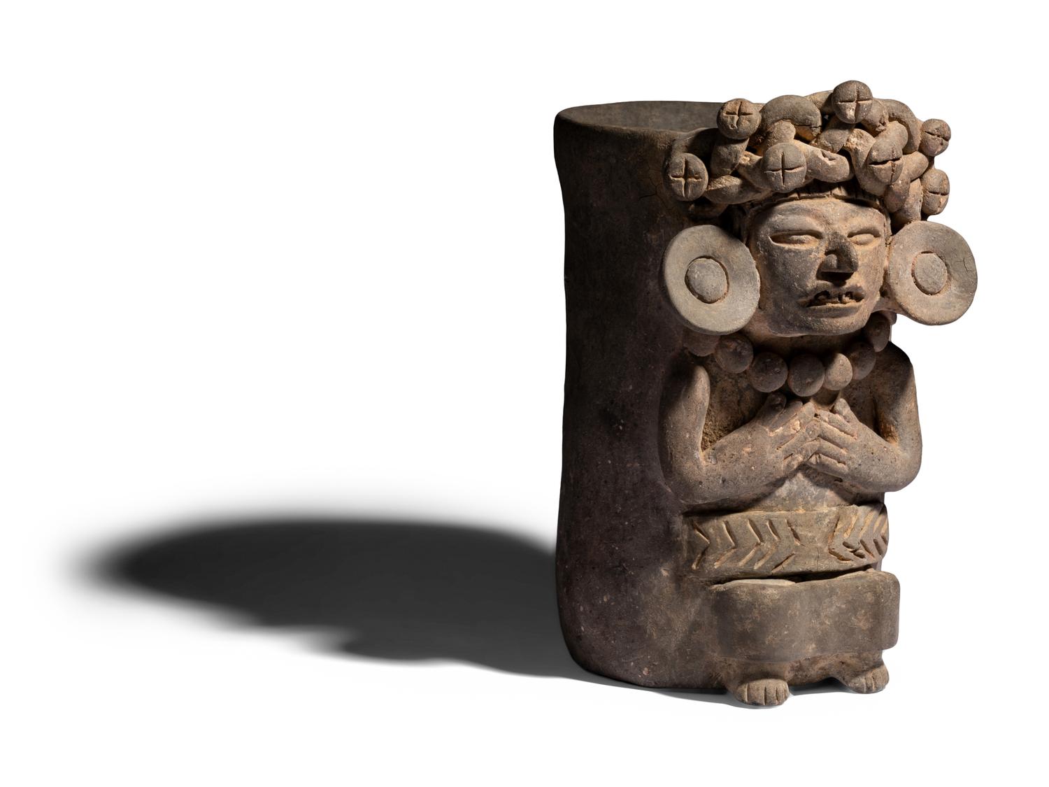 A Zapotec Funerary Urn