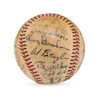 A 1951 St. Louis Cardinals Team Signed Autograph Baseball Featuring Stan Musial (Beckett Authentication Services)