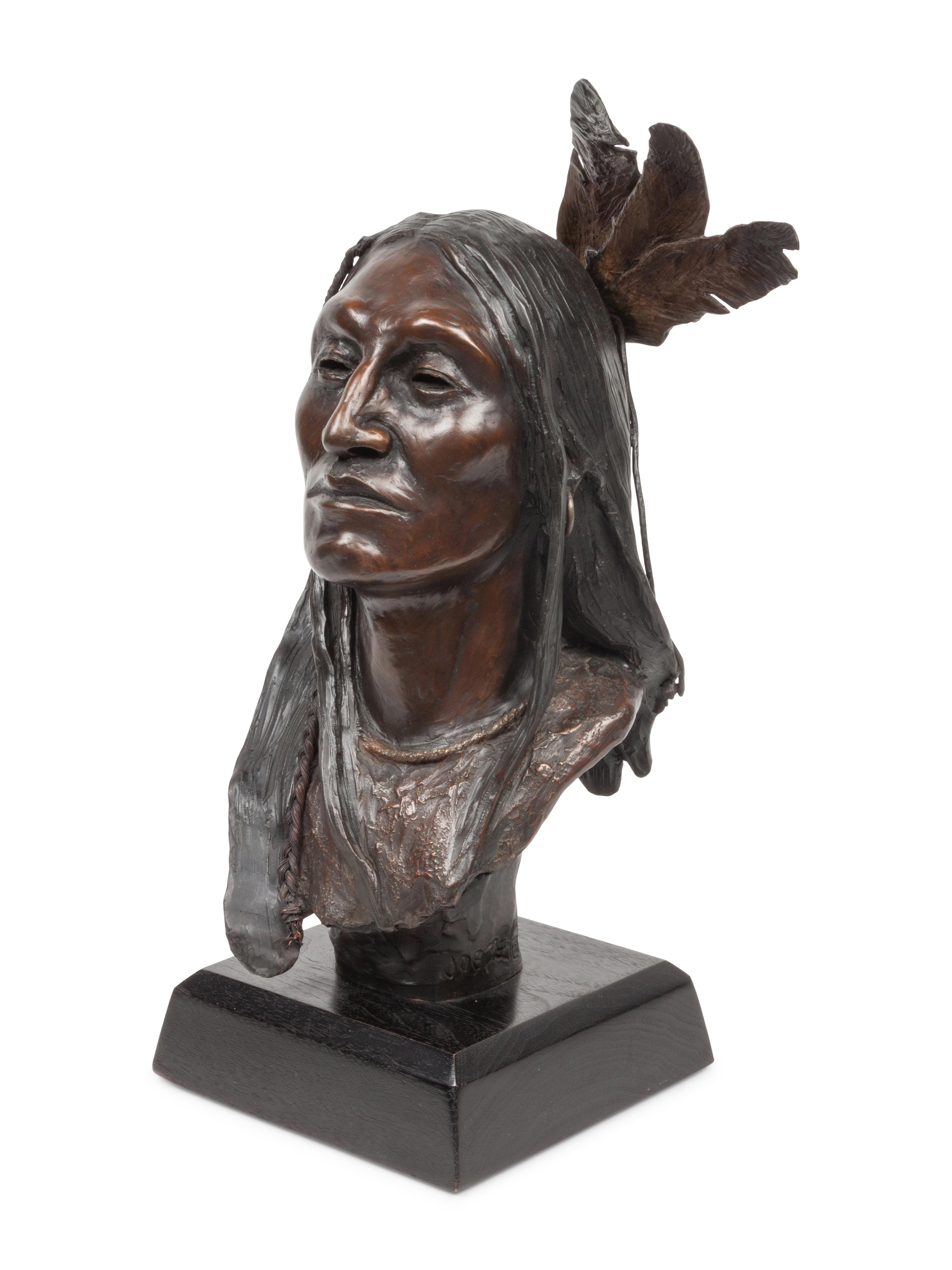 Indian with Feathers , edition 26/40