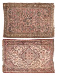 Two Persian Wool Mats