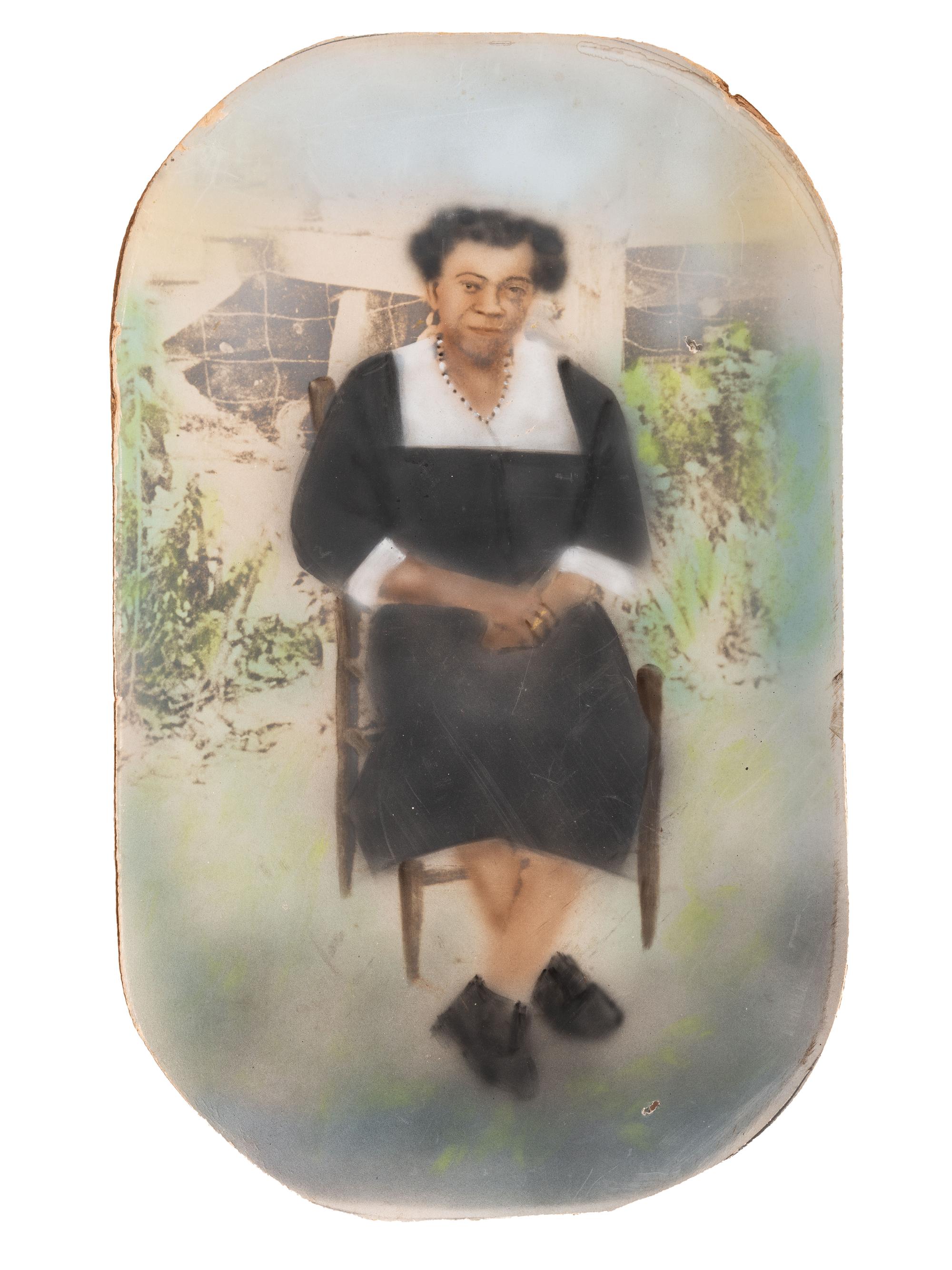 [EARLY PHOTO] Images of Black female subjects, incl. tintype of domestic worker with white children