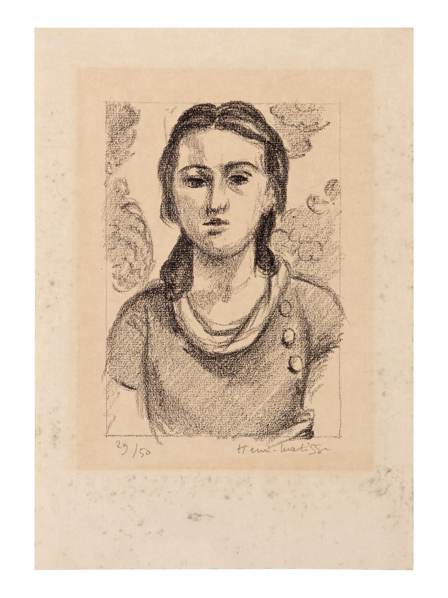 Tête de jeune fille