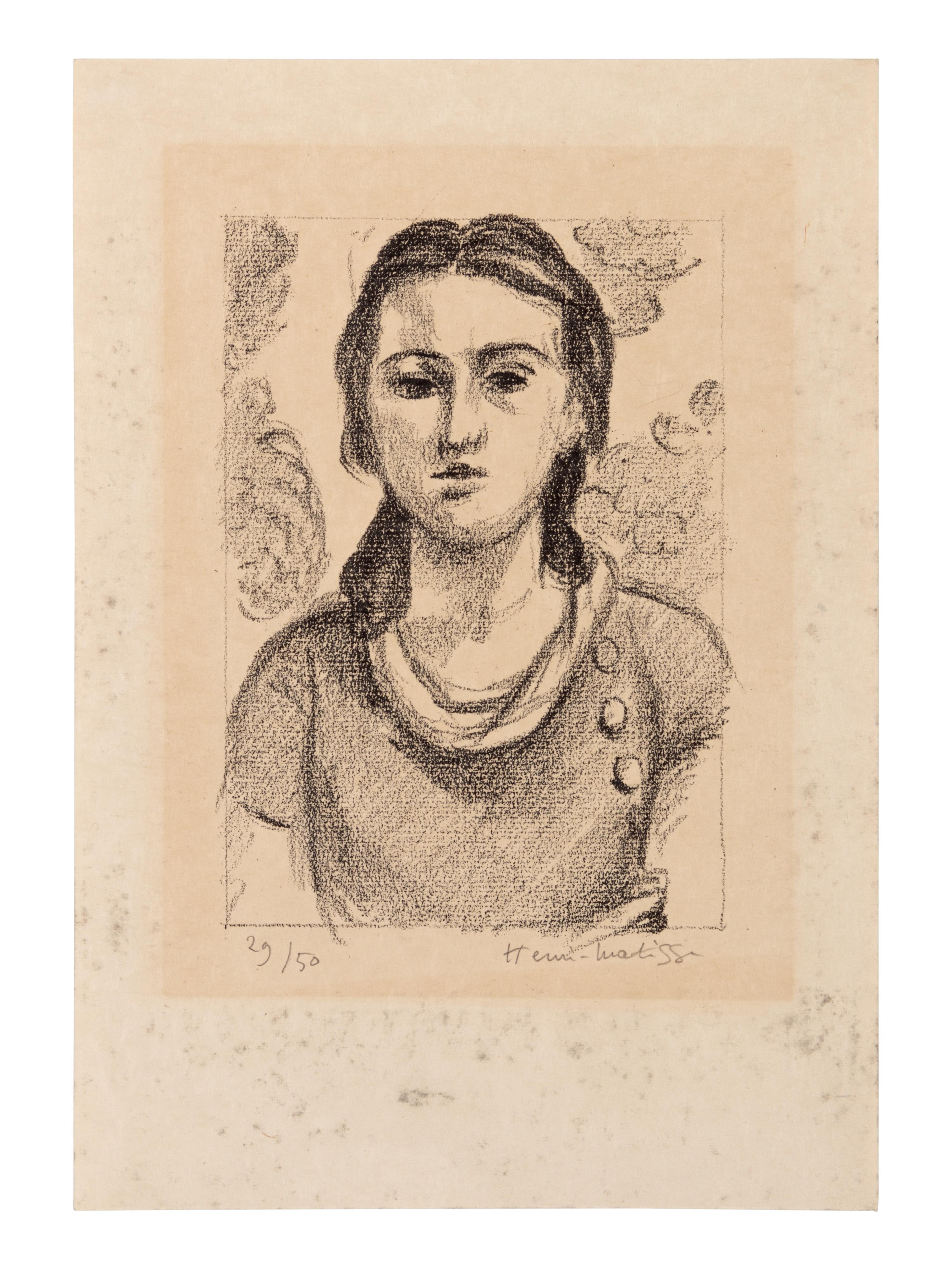 Tête de jeune fille