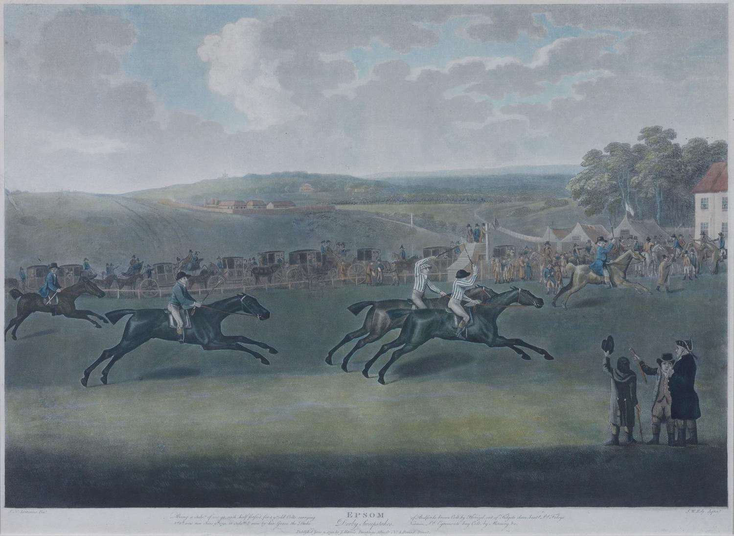 Two Hunting Engravings — J.N. Sartorius after John William Eddy (1760 -1850)