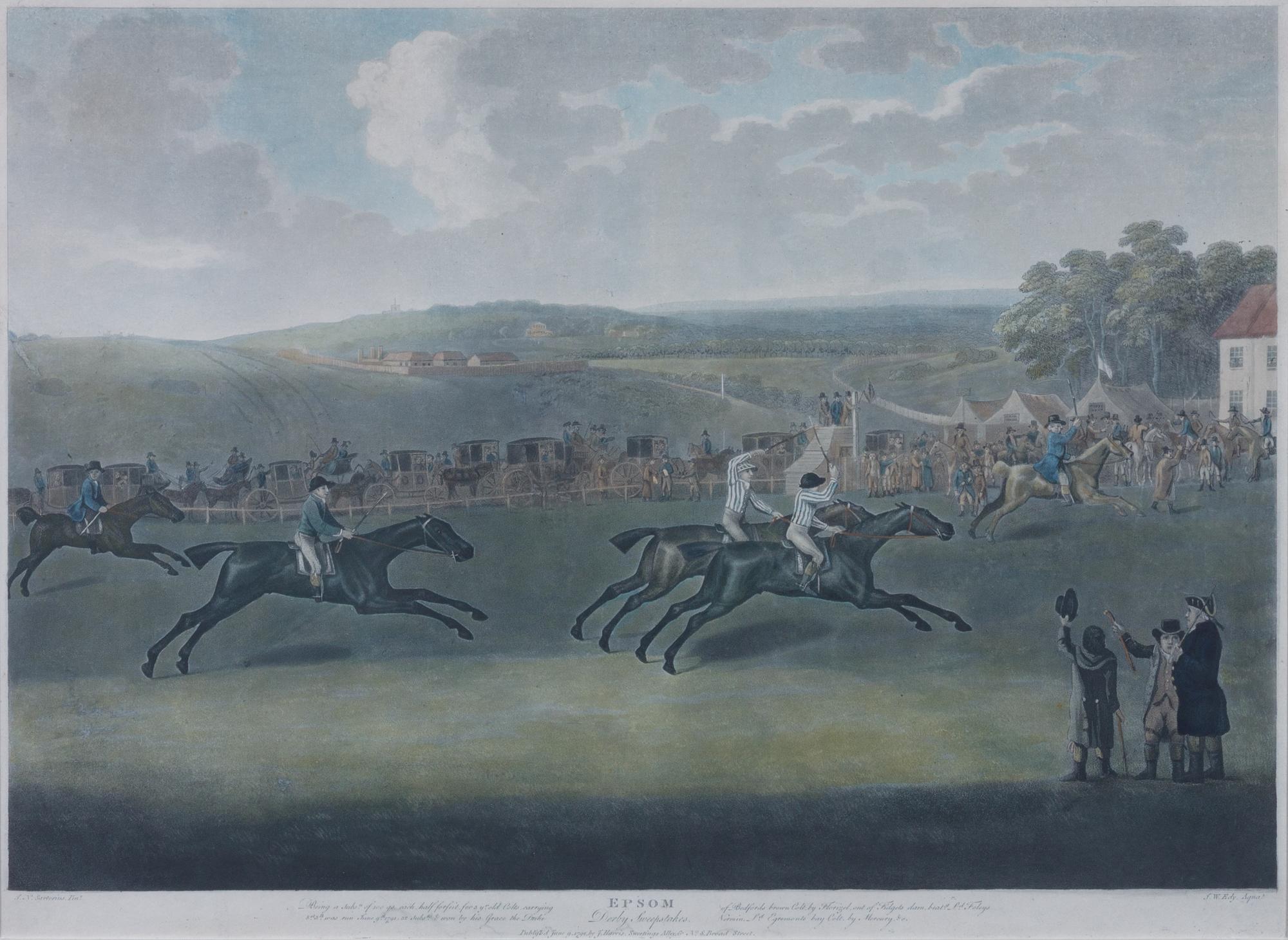 Two Hunting Engravings — J.N. Sartorius after John William Eddy (1760 -1850)