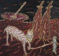 Peter Bömmels (German, b. 1951) — Die Zahmung , 1983