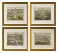 Four Views Of English Country Houses