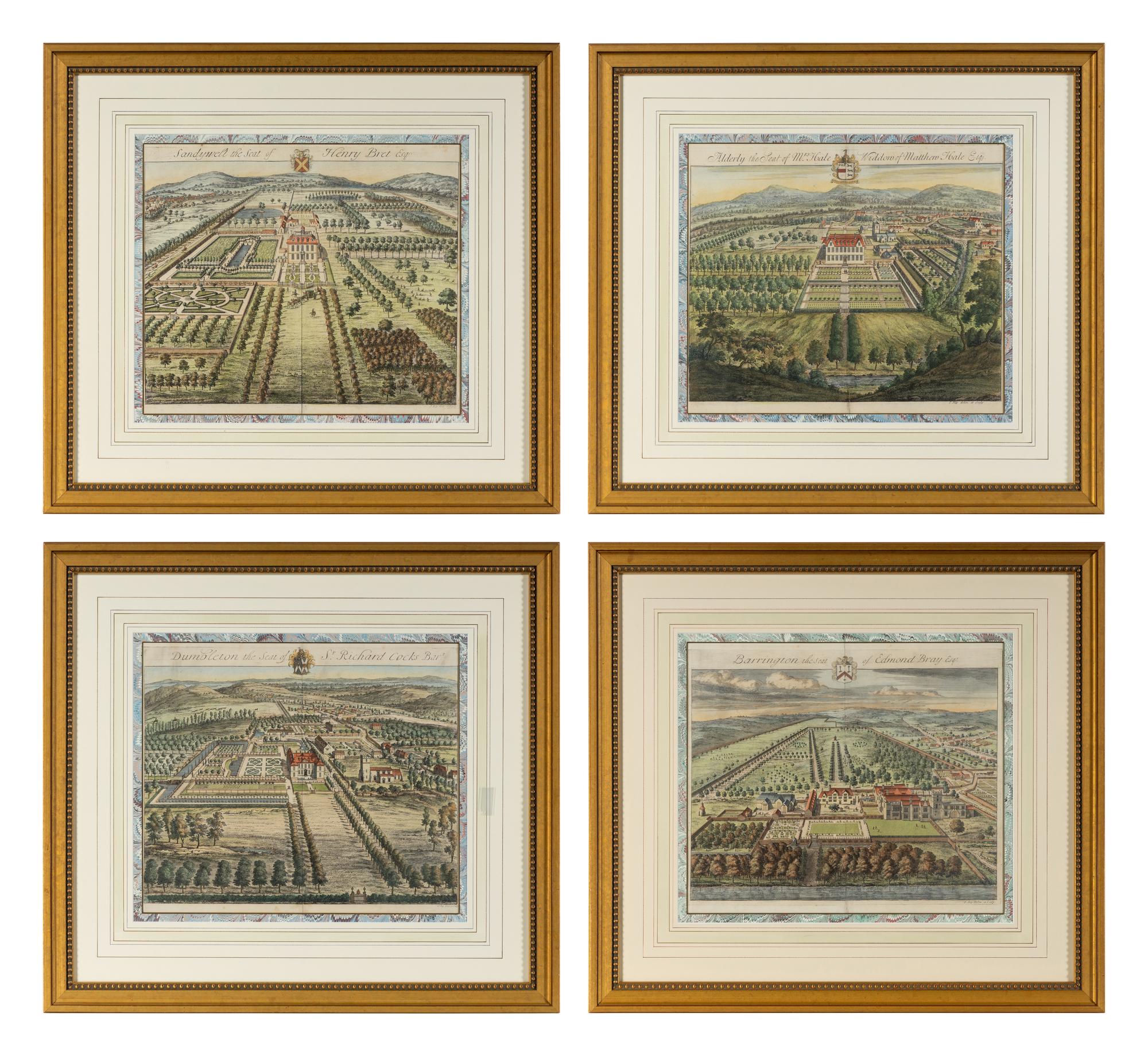 Four Views Of English Country Houses