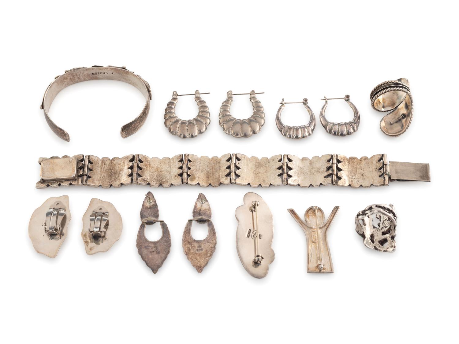 Mexican and Southwestern-style Silver Jewelry