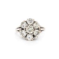 DIAMOND CLUSTER RING