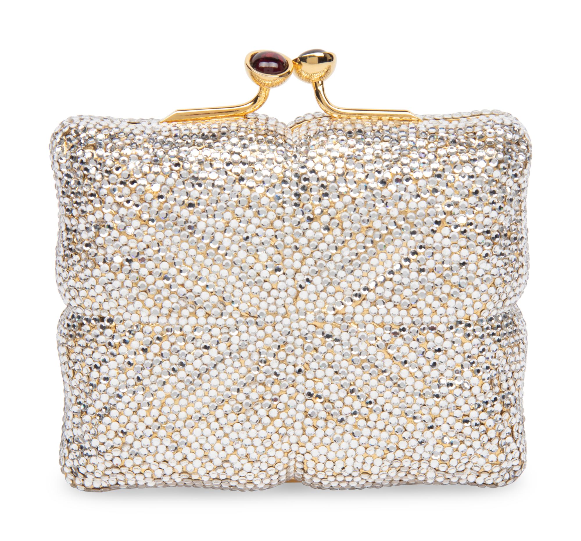 Judith Leiber, Crystal-Embellished Minaudière
