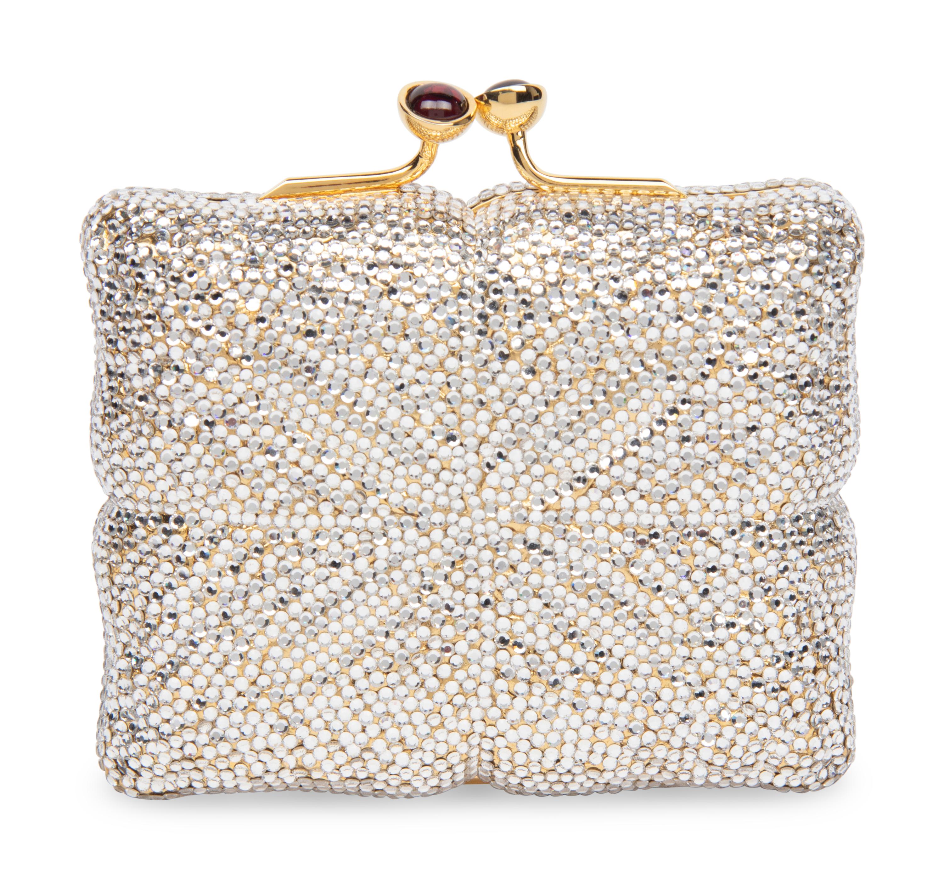 Judith Leiber, Crystal-Embellished Minaudière