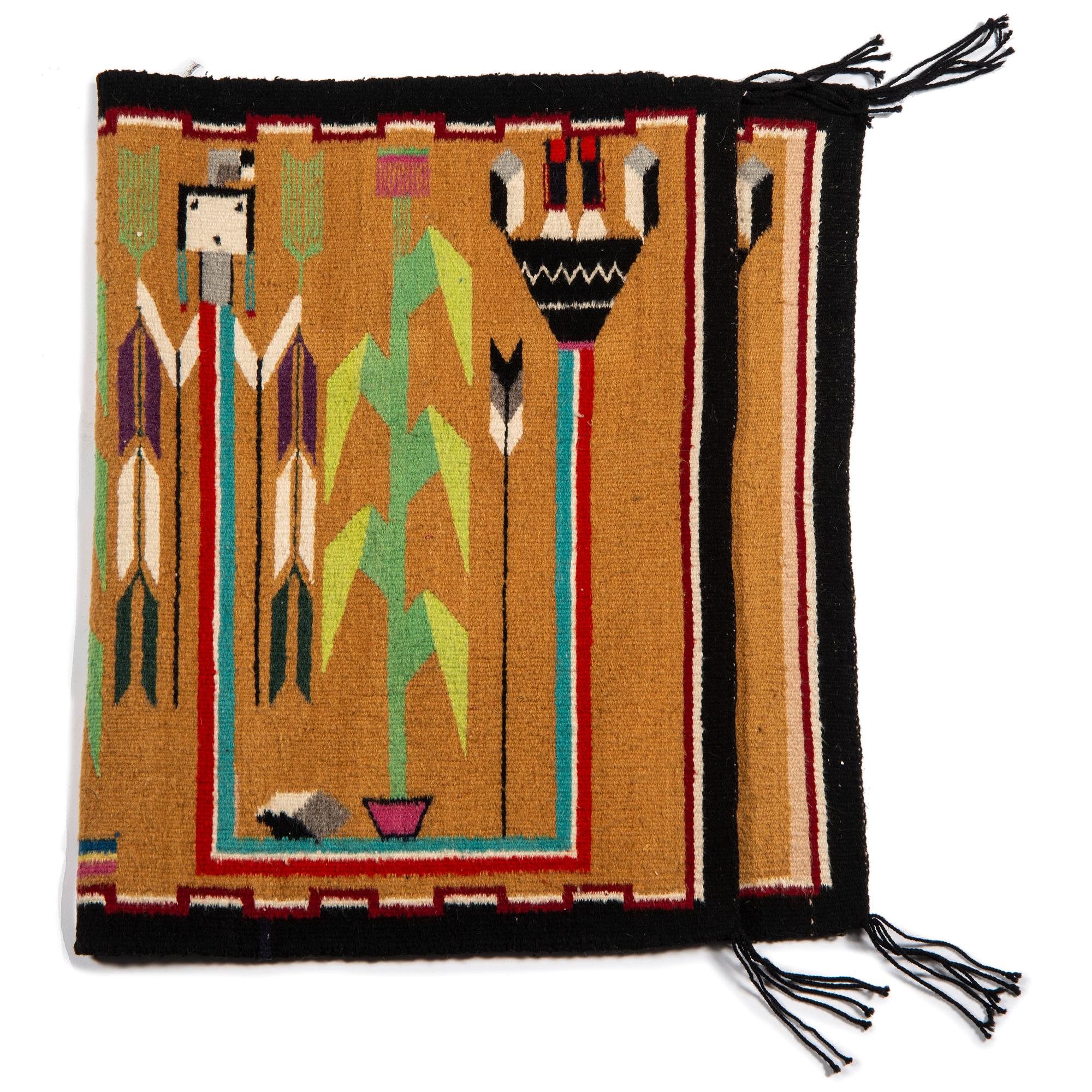 Navajo Yei Weaving / Rug