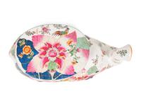 A Chinese Export Porcelain "Tobacco Leaf" Elephant-Form Garden Seat