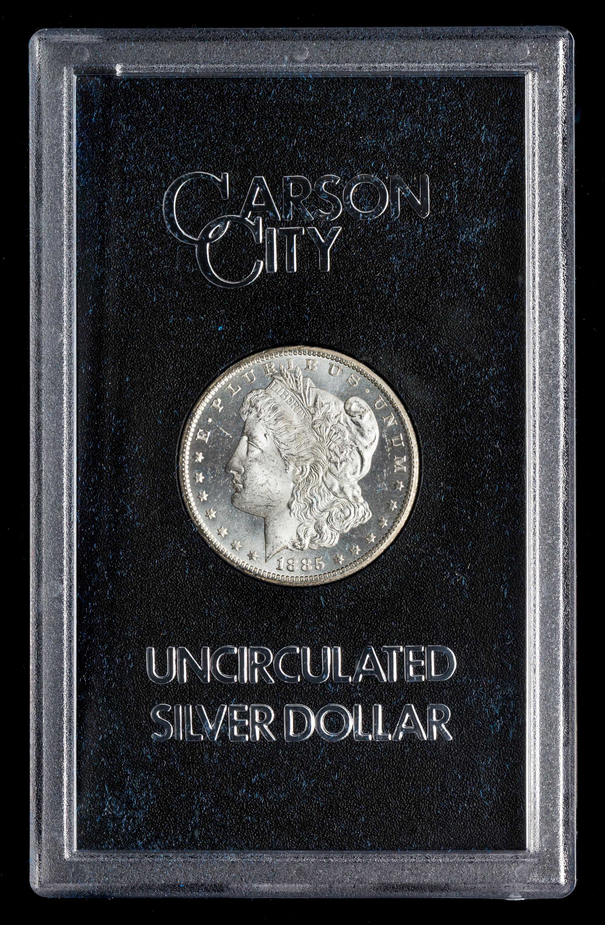 A United States 1885-CC GSA: Morgan Silver Dollar Coin