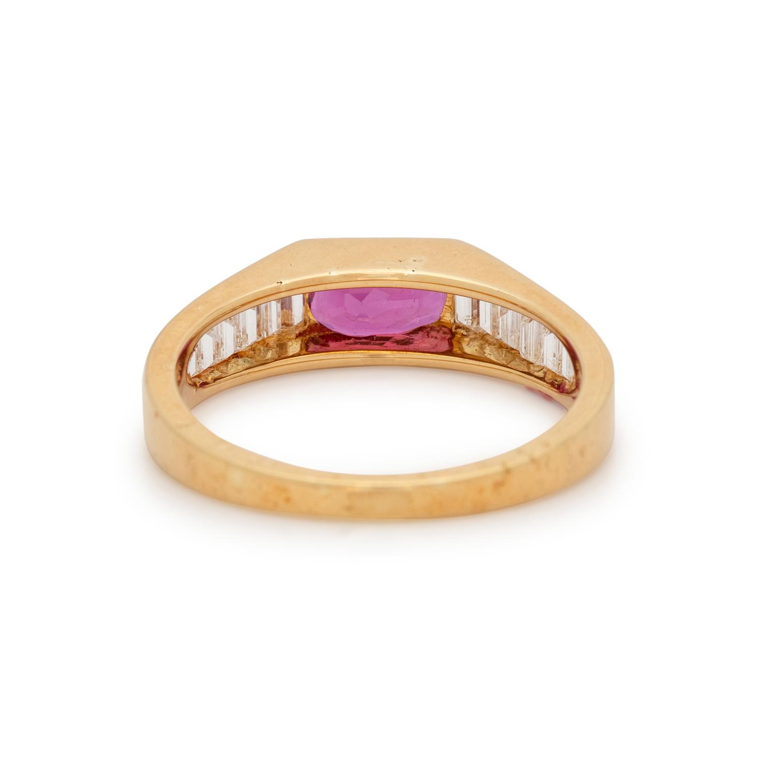 RUBY AND DIAMOND RING