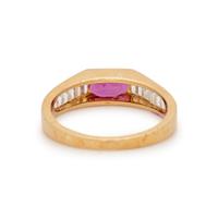 RUBY AND DIAMOND RING