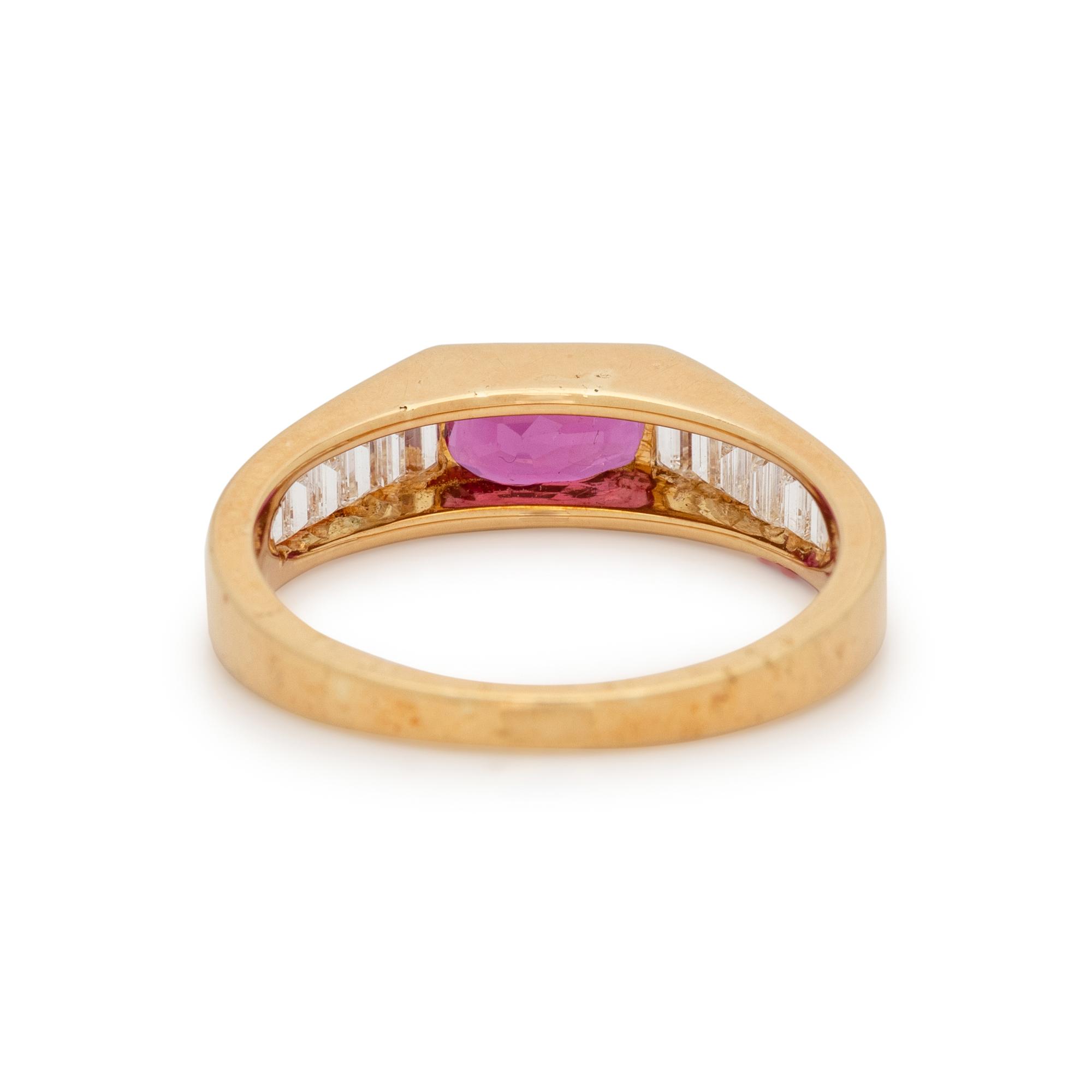 RUBY AND DIAMOND RING
