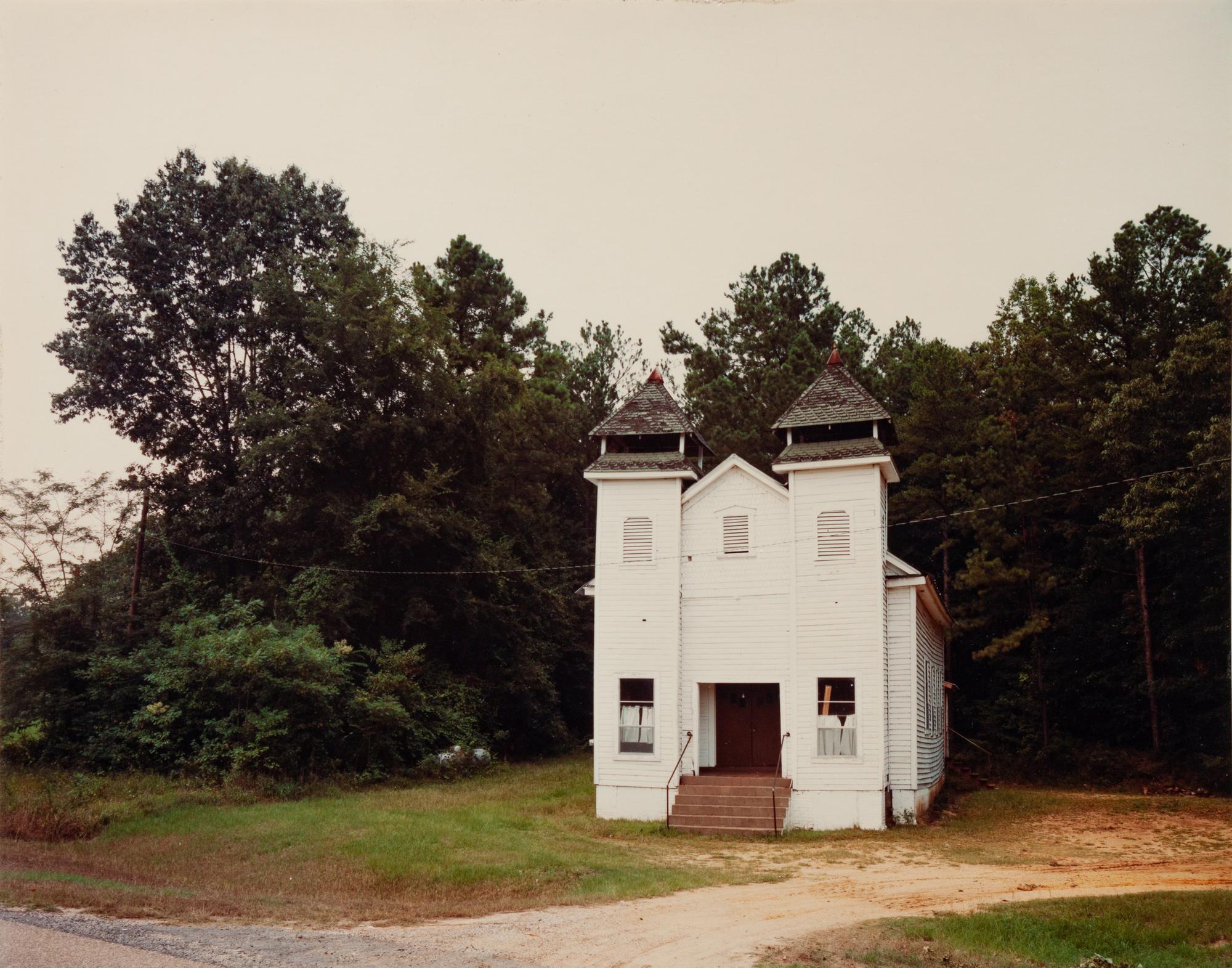 A group of three photographs ( Kudzu and House, Tuscaloosa County, Alabama, 1980; Church Sprott, Alabama, 1981; The Bar B-Q Inn, Greensboro, Alabama, 1971)