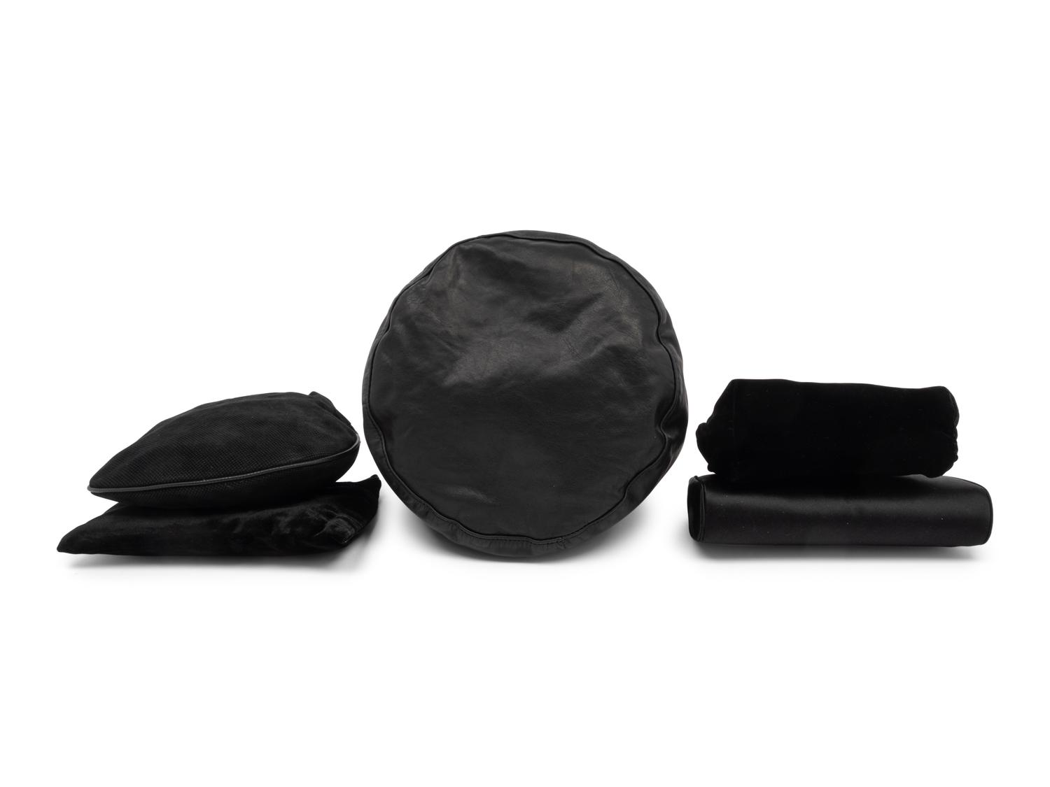Five Designer Bags: One Leiber, Two Prada, Two Bottega