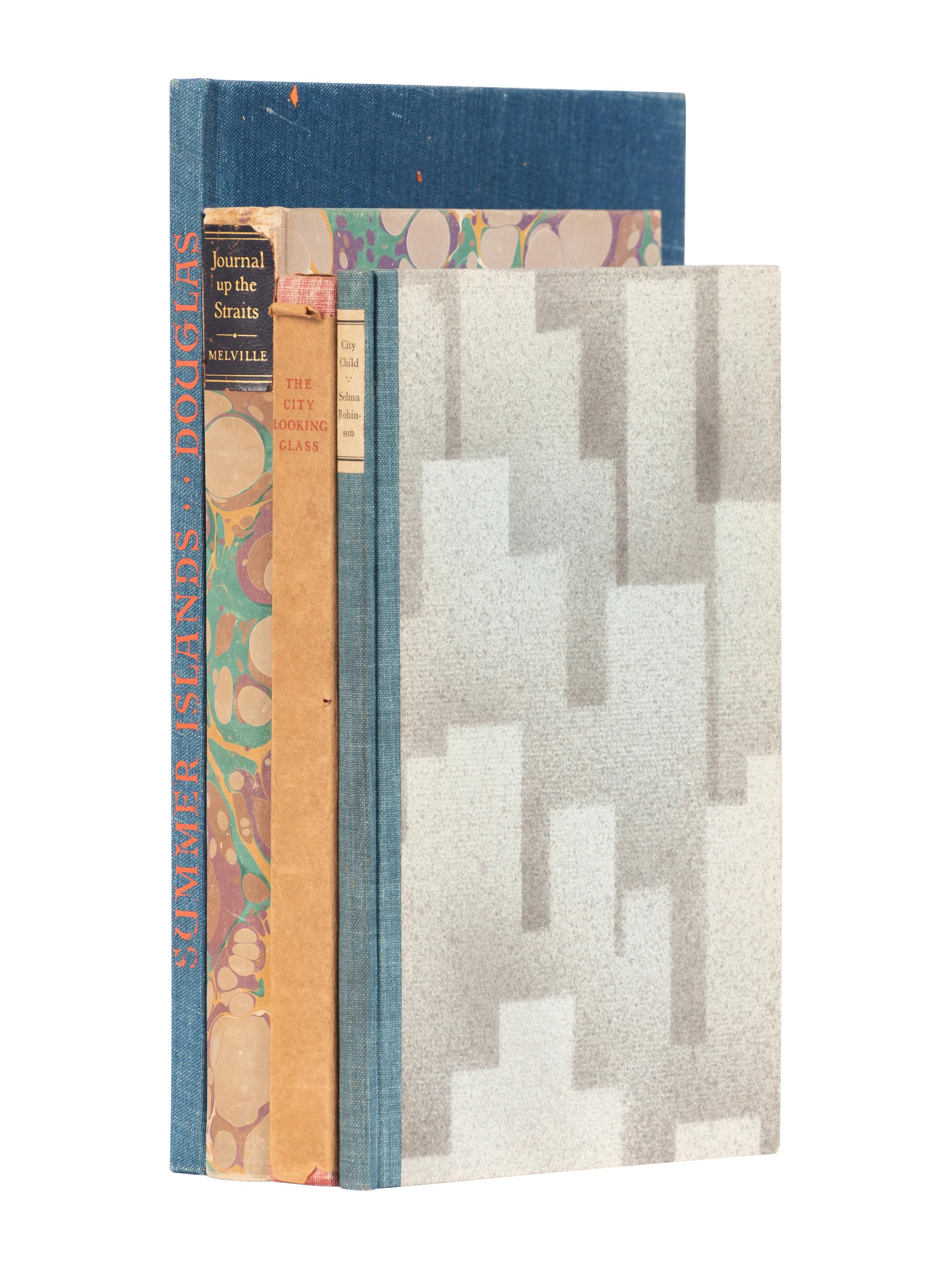 [COLOPHON]. A group of 4 works from the Colophon, comprising: