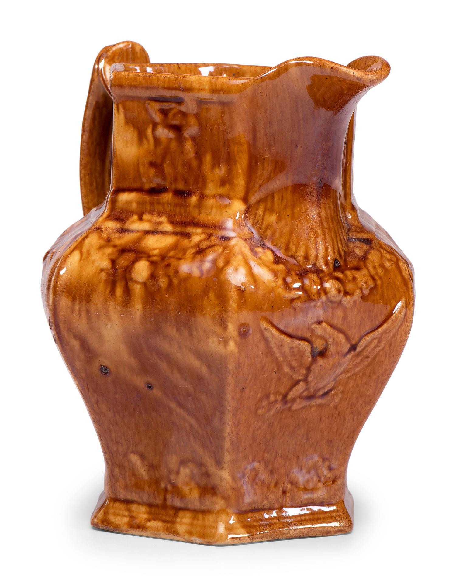 A Rare Molded Panel Pitcher by William Bromley