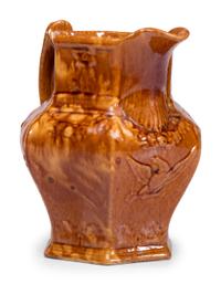 A Rare Molded Panel Pitcher by William Bromley