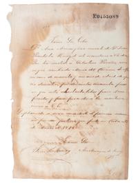 [SLAVERY & ABOLITION - CUBA]. A group of 11 manumission and sale documents for enslaved persons in Cuba.