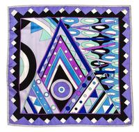 A Group of Five Emilio Pucci Print Scarves,