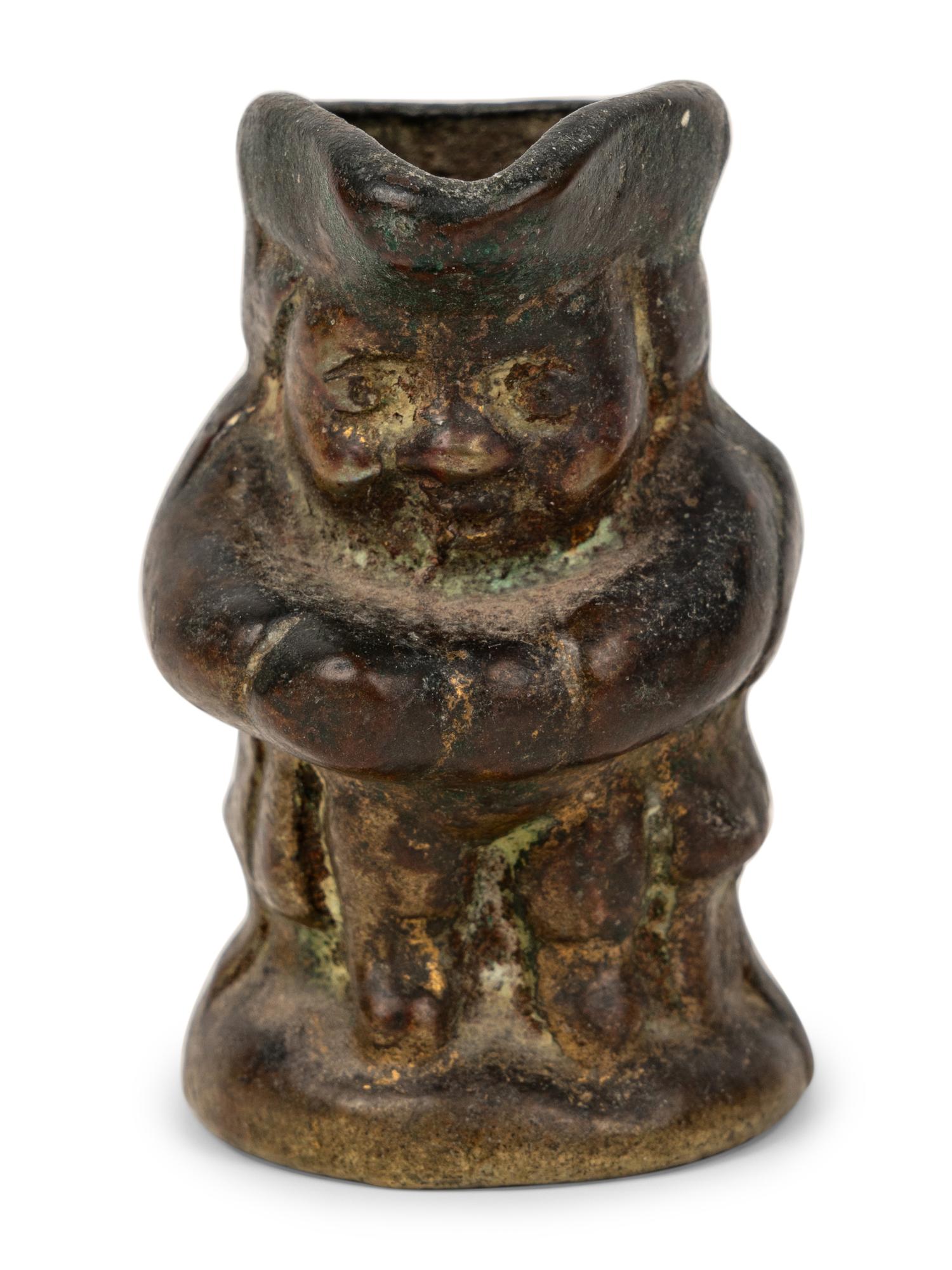 A Miniature Yorkshire Style Toby Jug and Two Miniature Toby Jug-Form Articles