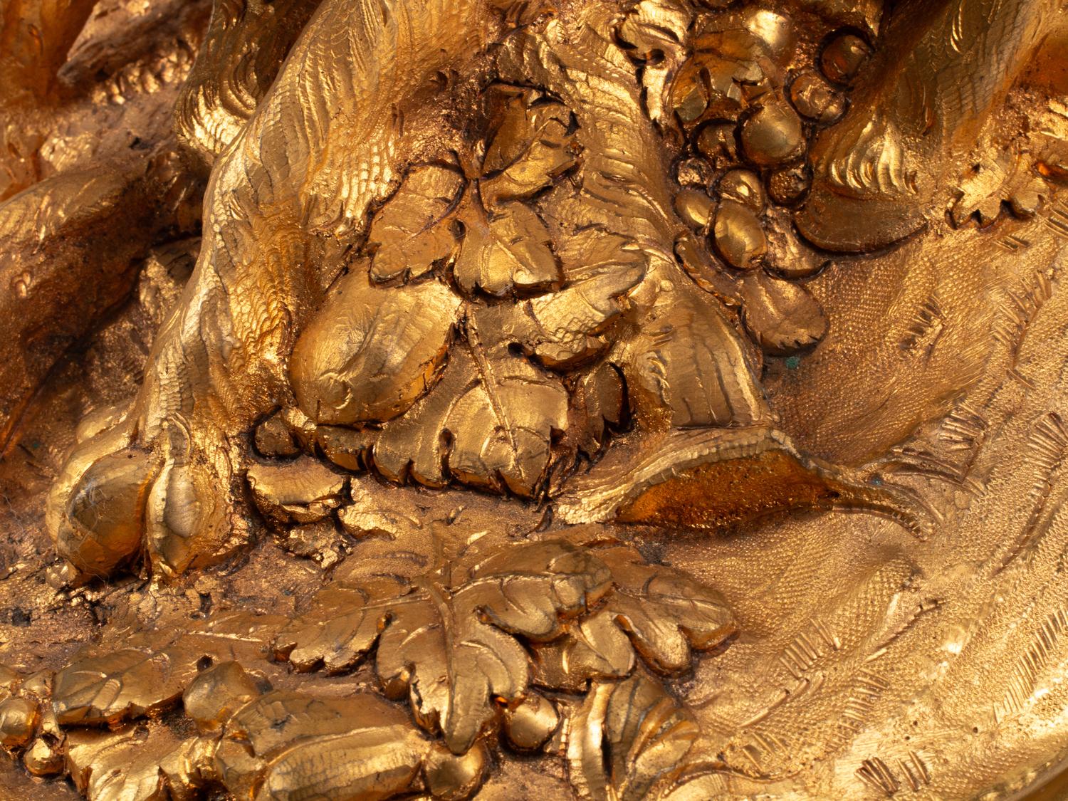 A French Gilt Bronze Figural Group
