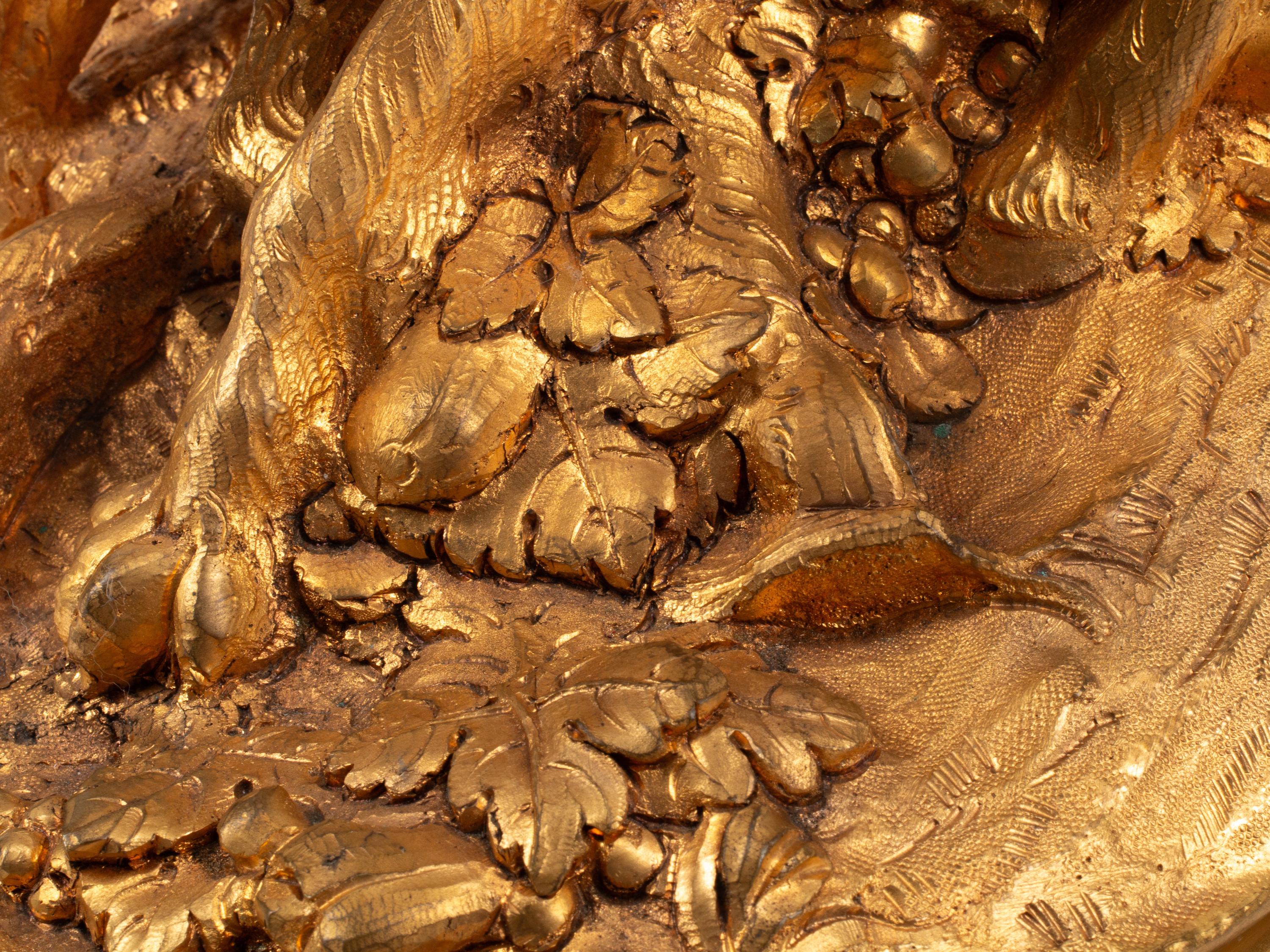 A French Gilt Bronze Figural Group