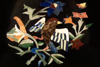 A Set of Four Italian Pietra Dura Plaques in Giltwood Frames